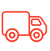 Illustration of a shipping truck, representing transportation or delivery.