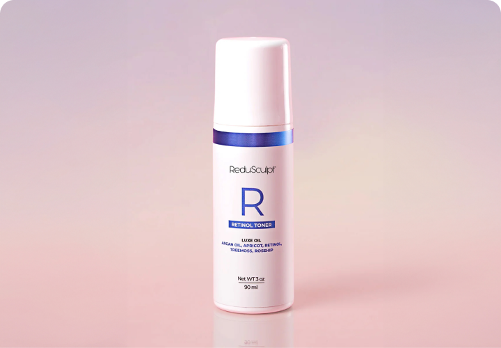Retinol Toner is displayed.